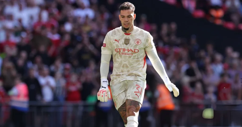 Ederson didn't get much trouble during the normal time