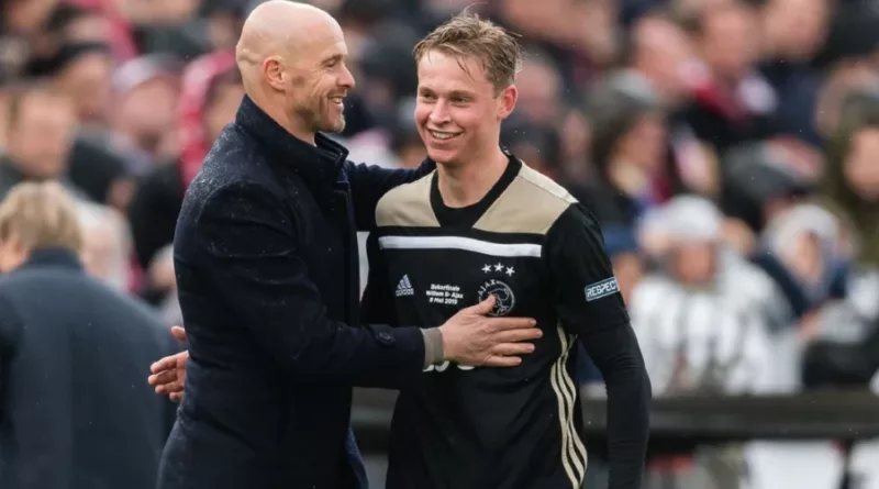 Frenkie De Jong Eric Ten Hag