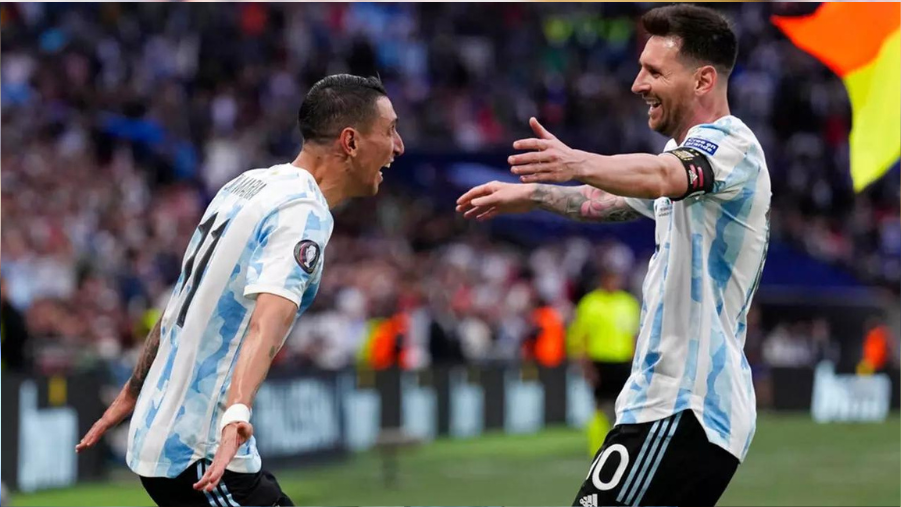 Lionel Messi sends a heartfelt message to Angel Di Maria