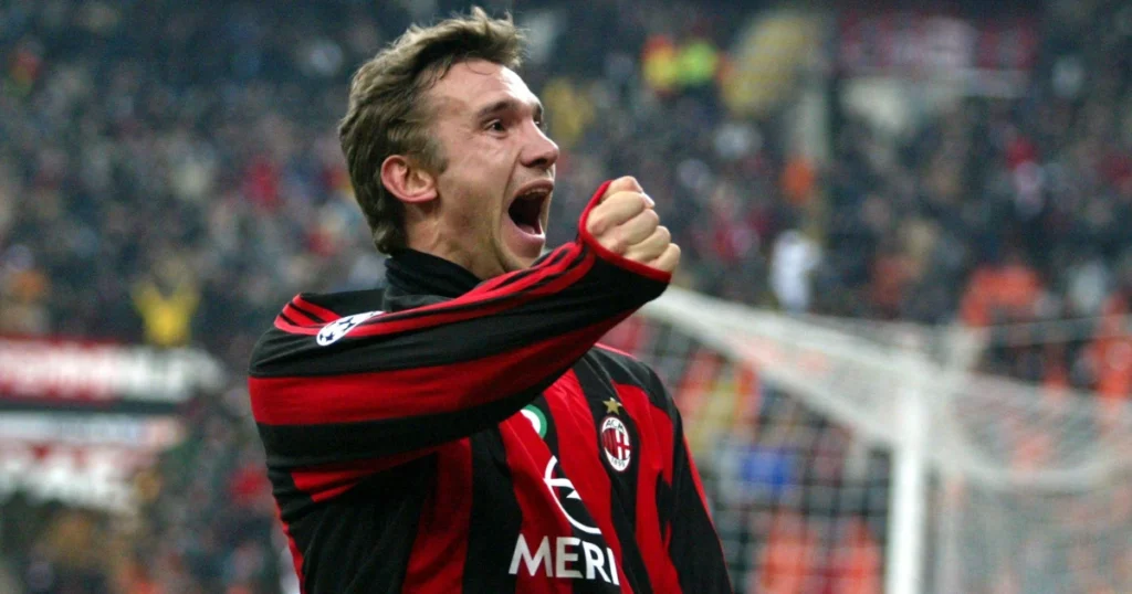 Andriy Shevchenko (Image Credit: Official AC Milan's X Account)