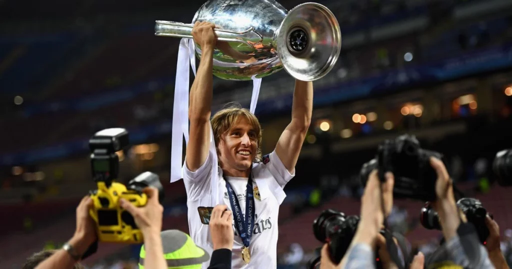 Luka Modric, most Champions League titles