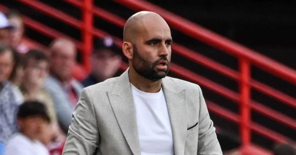 Celta Vigo manager Claudio Giraldez