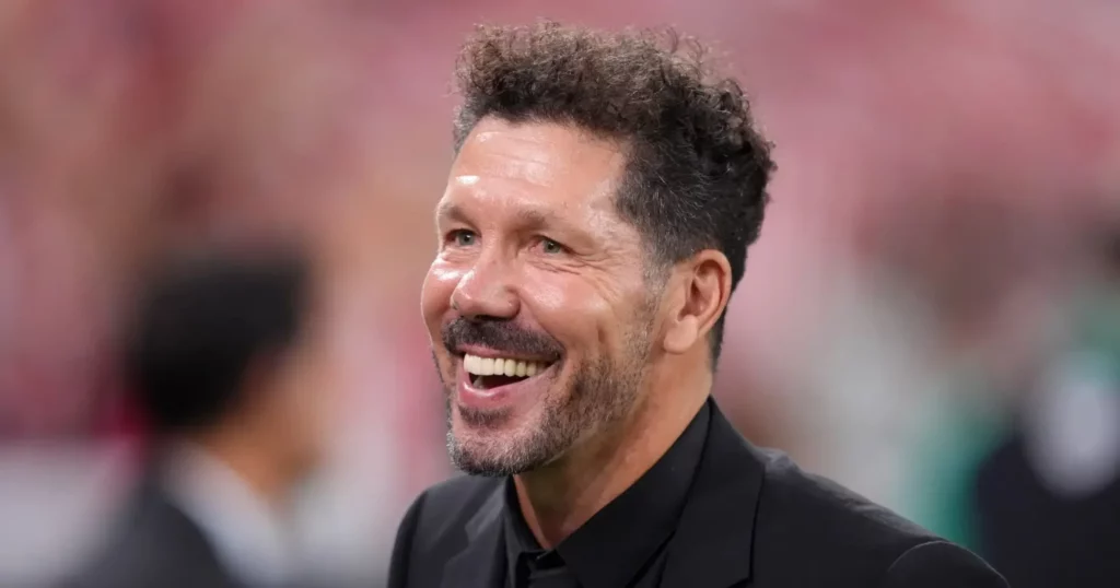 Atletico Madrid manager Diego Simeone