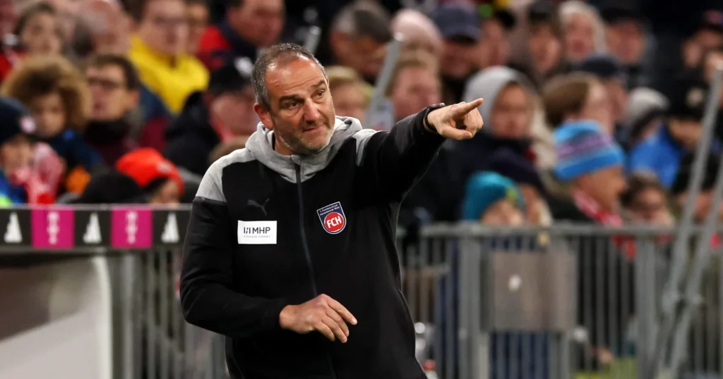 Heidenheim manager Schmidt