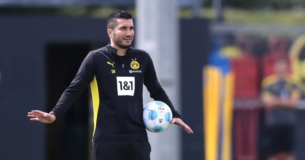 Dortmund manager Nuri Sahin