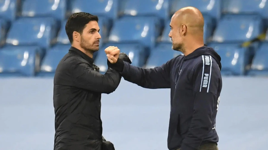 Arsenal’s Arteta claims no love lost with Guardiola after fiery clash