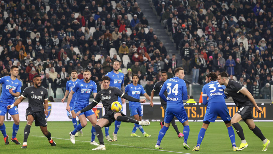 Empoli vs Juventus Serie A match 2024