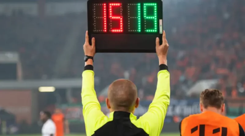 Soccer substitution rules