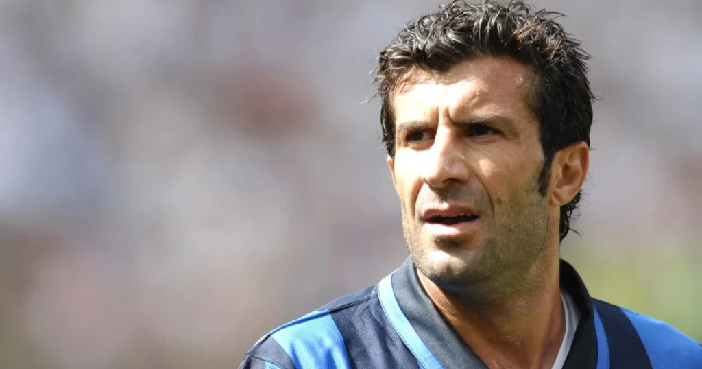 Luis Figo (Image Credit: Official Inter Milan's X Account)
