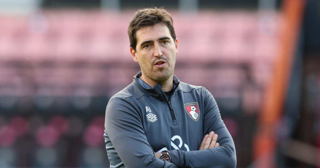 AFC Bournemouth's manager Andoni Iraola 