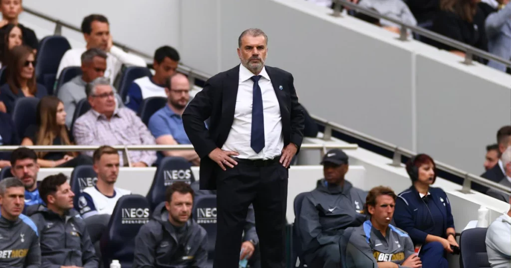 Ange Postecoglou, head coach, Tottenham Hotspur (Source: Getty Images)