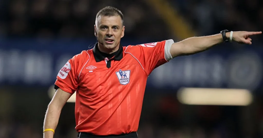 Mark Halsey Premier League referee