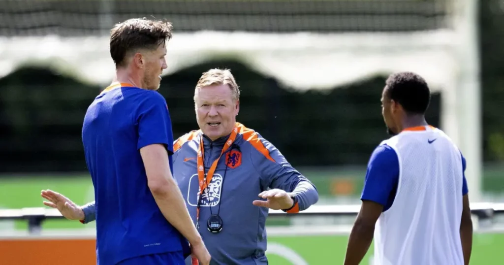 Netherlands national football team training