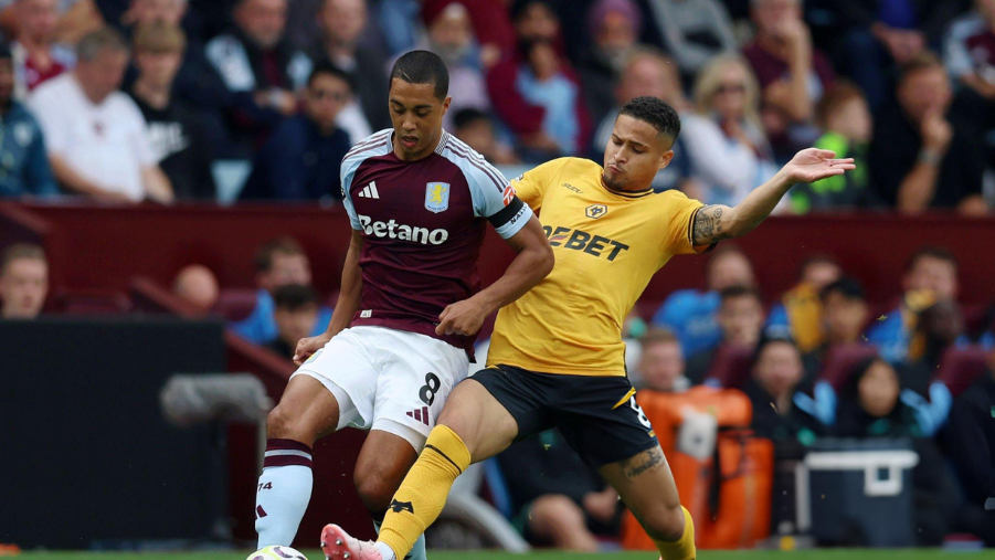 Youri Tielemans of Aston Villa 