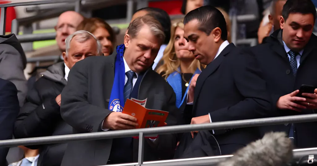 Chelsea owners Todd Boehly and Behdad Eghbal