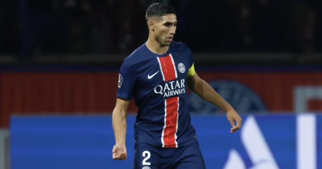 Achraf Hakimi (Image Credit: X / @PSG_inside)
