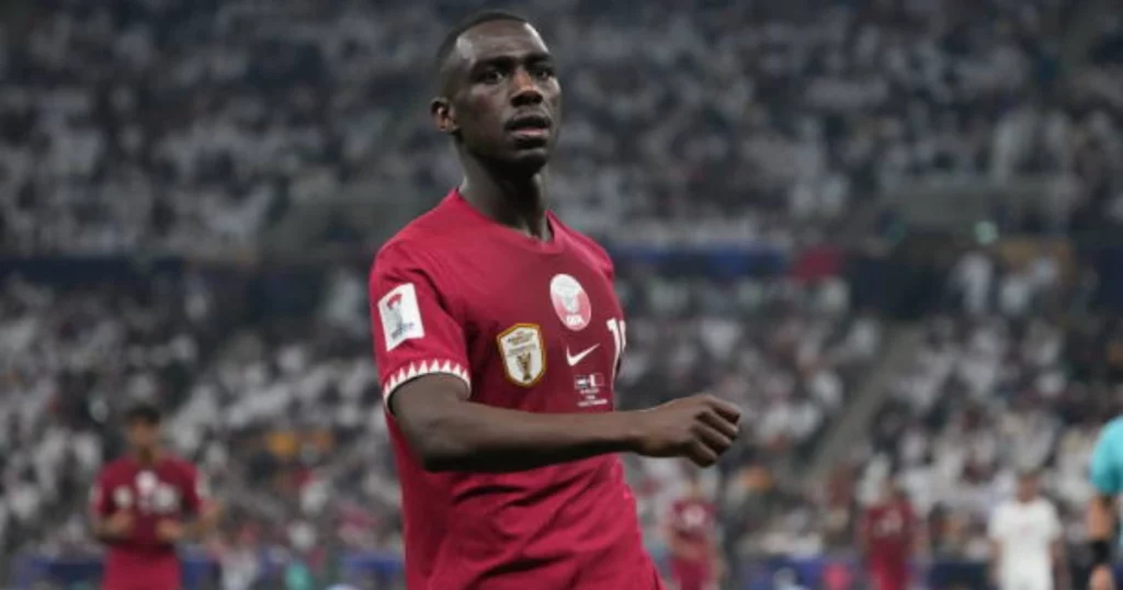 Qatari forward Almoez Ali