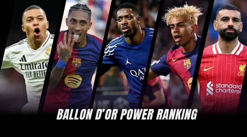ballon d'or 2025 rankings