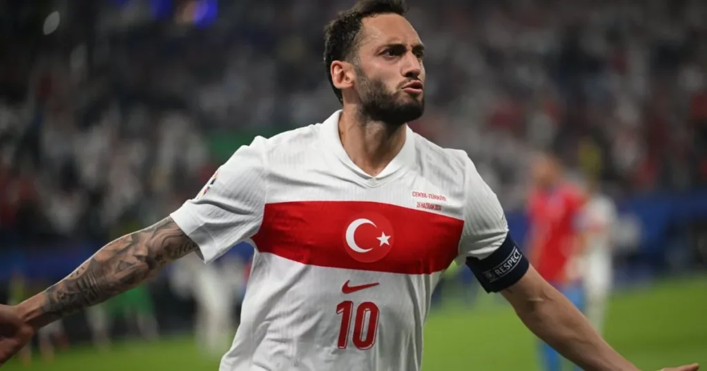 best Turkish footballers Hakan Calhanoglu