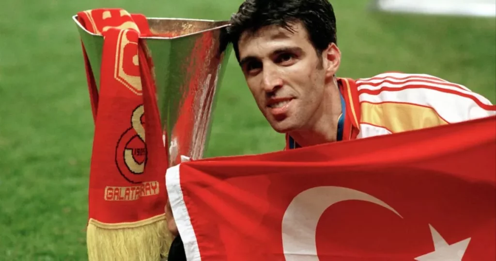 Best Turkish footballers Hakan Sukur