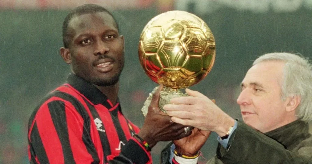 best African footballers George Weah