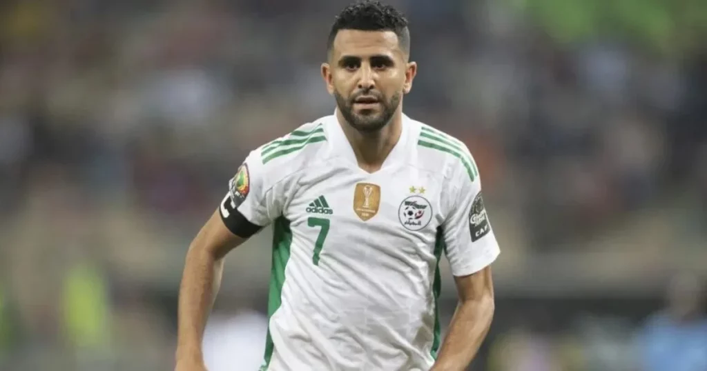 best African footballers Riyad Mahrez