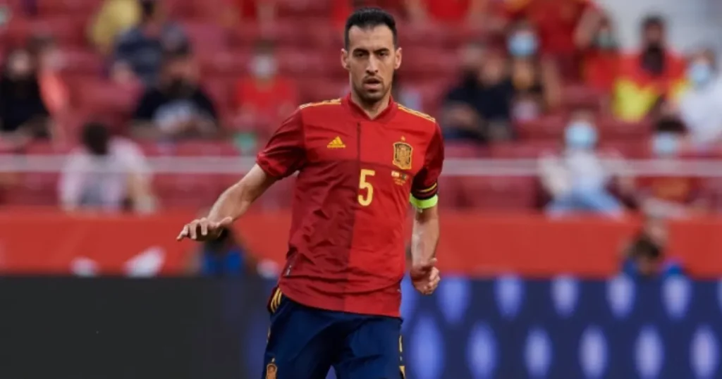 Best Spanish footballers Sergio Busquets