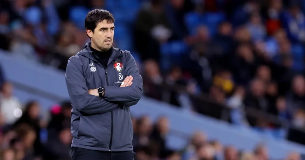 Bournemouth manager Andoni Iraola