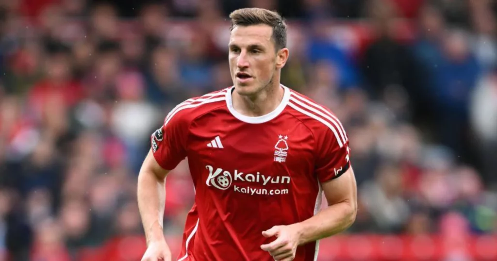 Nottingham Forest striker Chris Wood