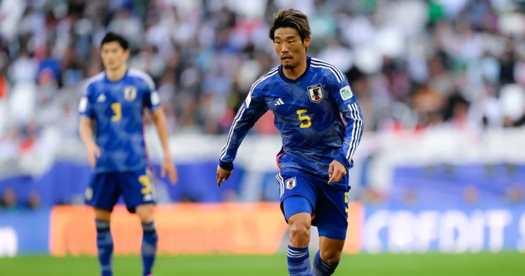 Japan midfielder Hidemasa Morita