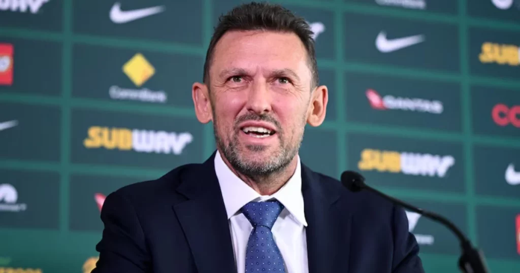 Australia head coach Tony Popovic