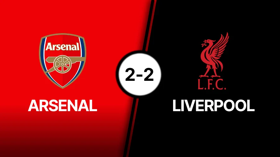 Arsenal 2-2 Liverpool