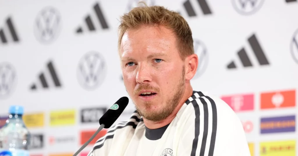 Germany coach Julian Nagelsmann