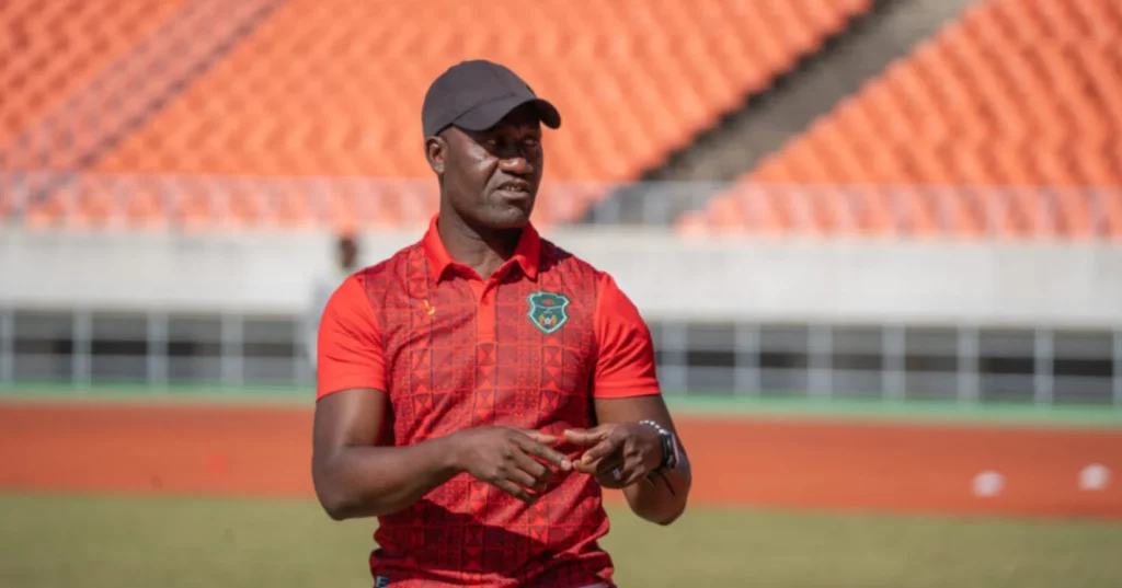 Malawi head coach Patrick Mabedi