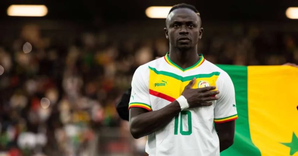 Senegal forward Sadio Mane