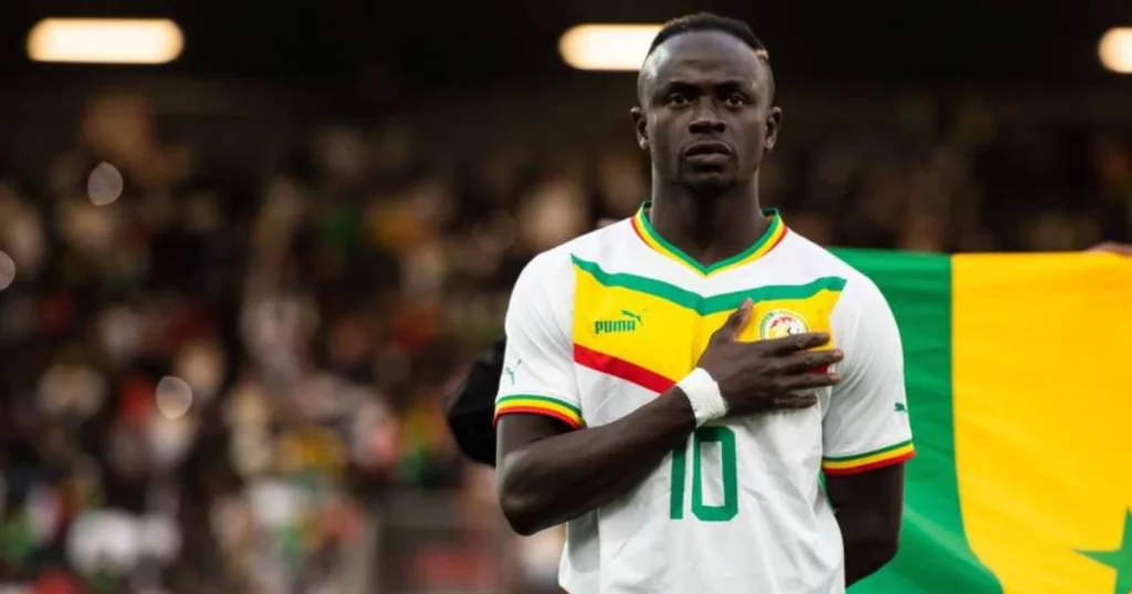 Sadio Mané for Senegal national football team