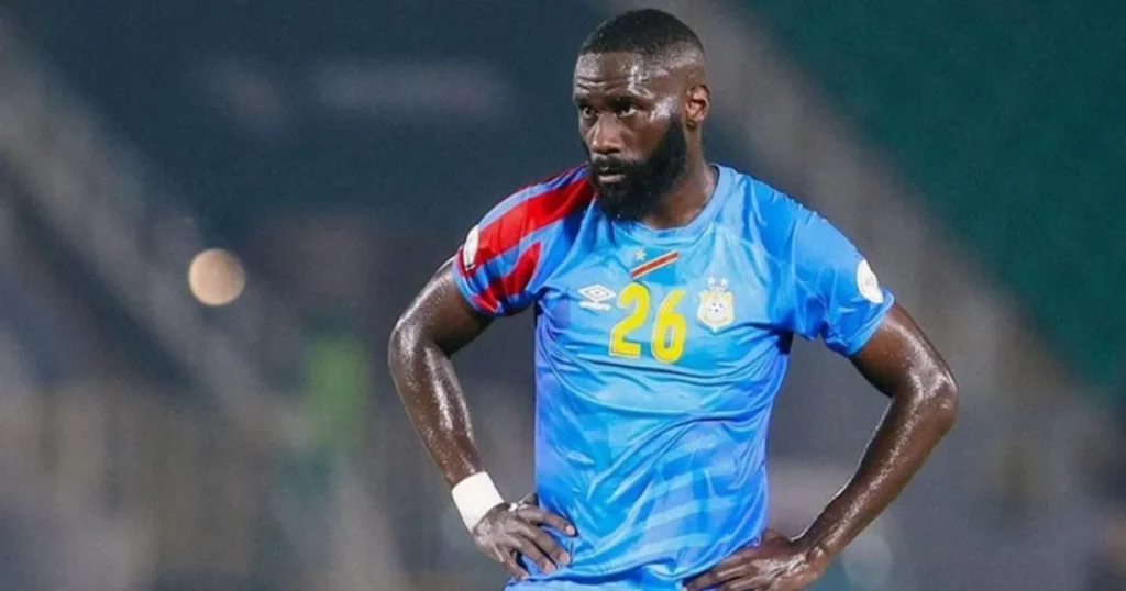 
DR Congo defender Arthur Masuaku