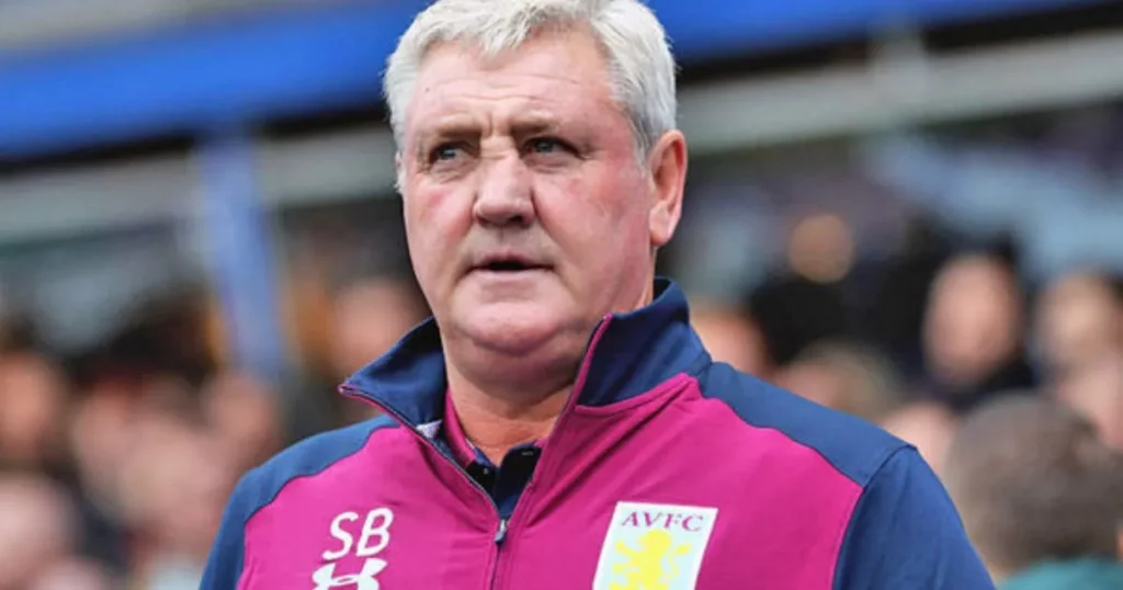 Aston Villa managers Steve Bruce