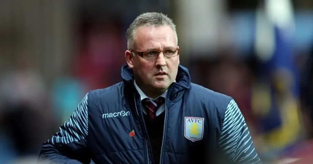 Aston Villa managers Paul Lambert