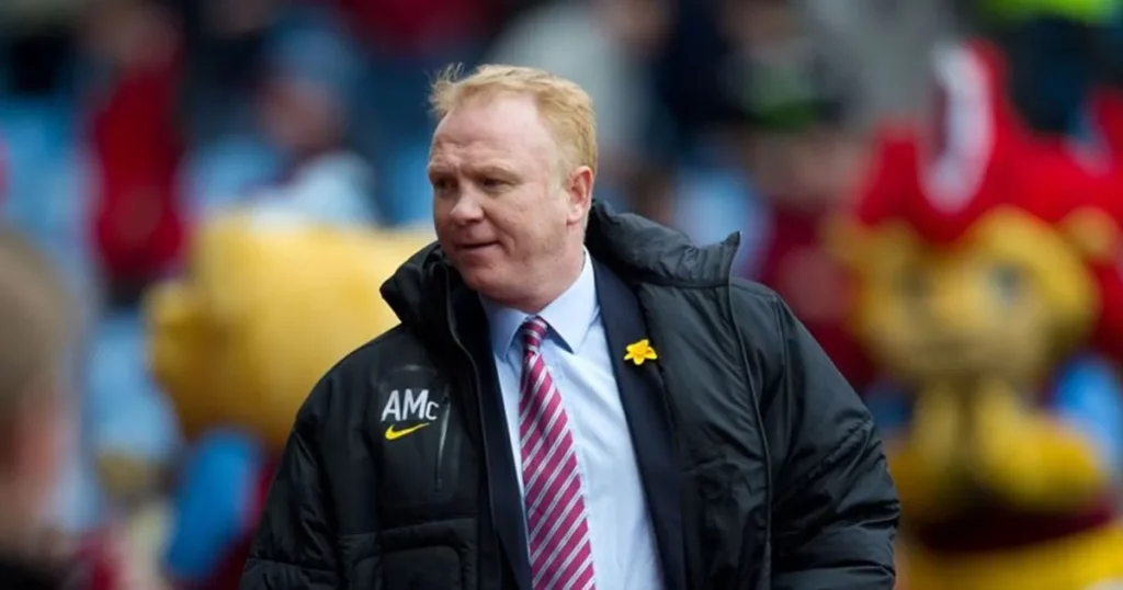 Aston Villa managers Alex McLeish