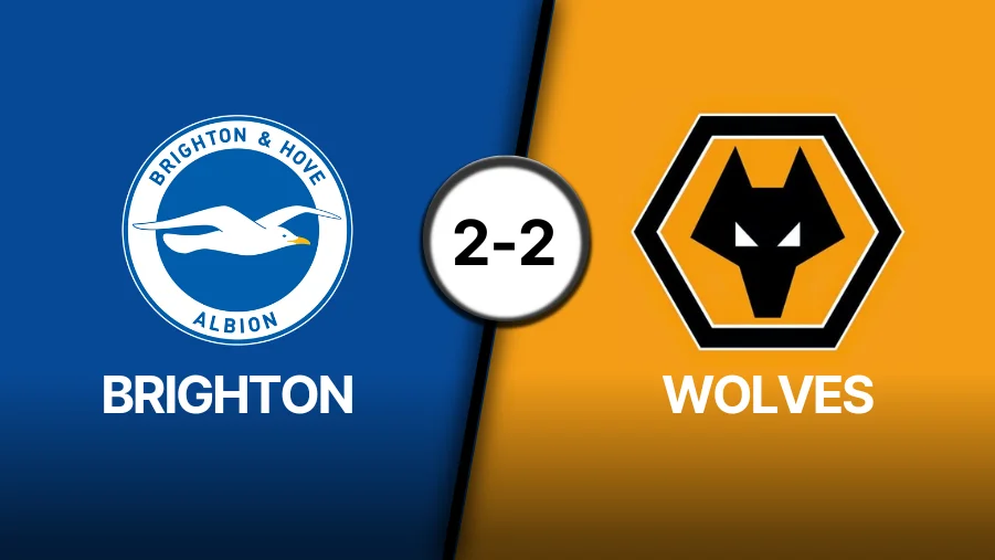 Brighton & Hove Albion vs Wolverhampton Wanderers Player Ratings