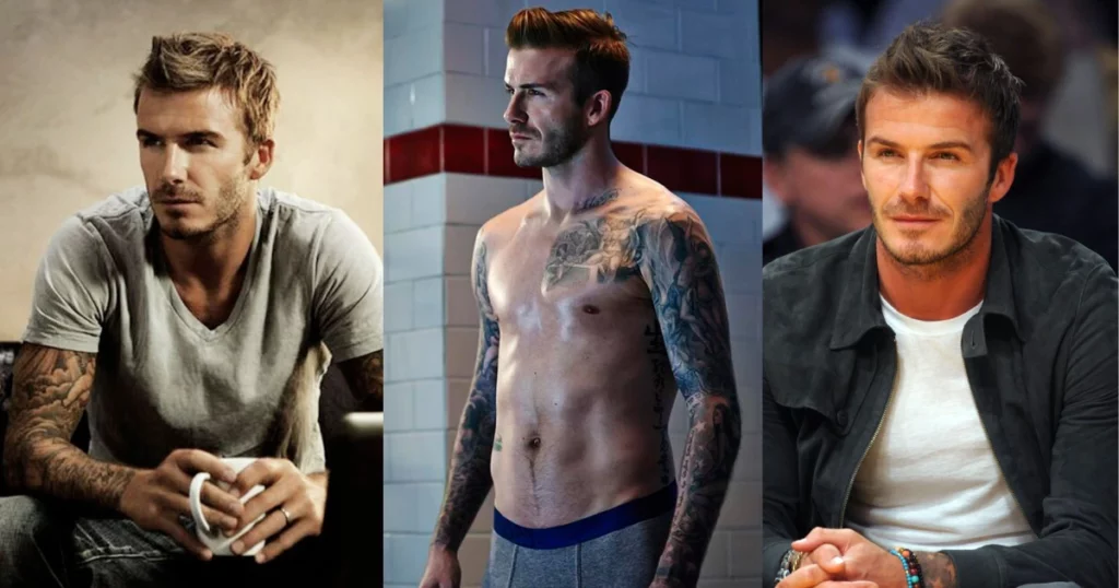 David Beckham is one of the most handsome footballers