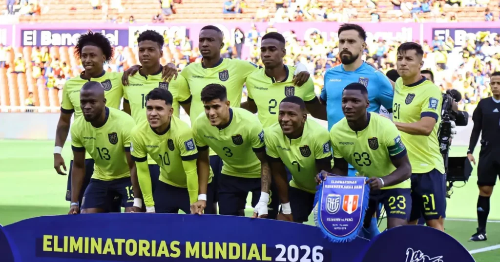 Enner Valencia of Ecuador 