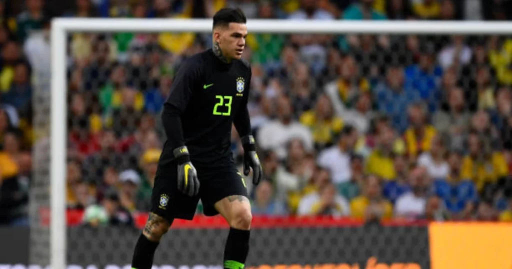 Brazil goalkeeper Ederson