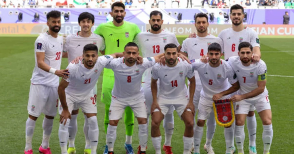 Iranian Football Team 