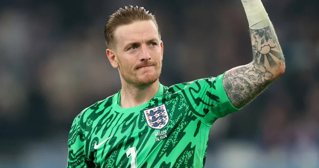 Jordan Pickford (Image Credit: X / @England)