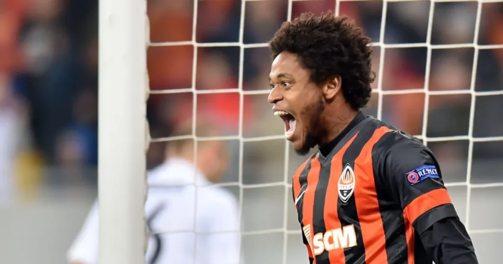 Former Shakhtar Donetsk forward Luiz Adriano