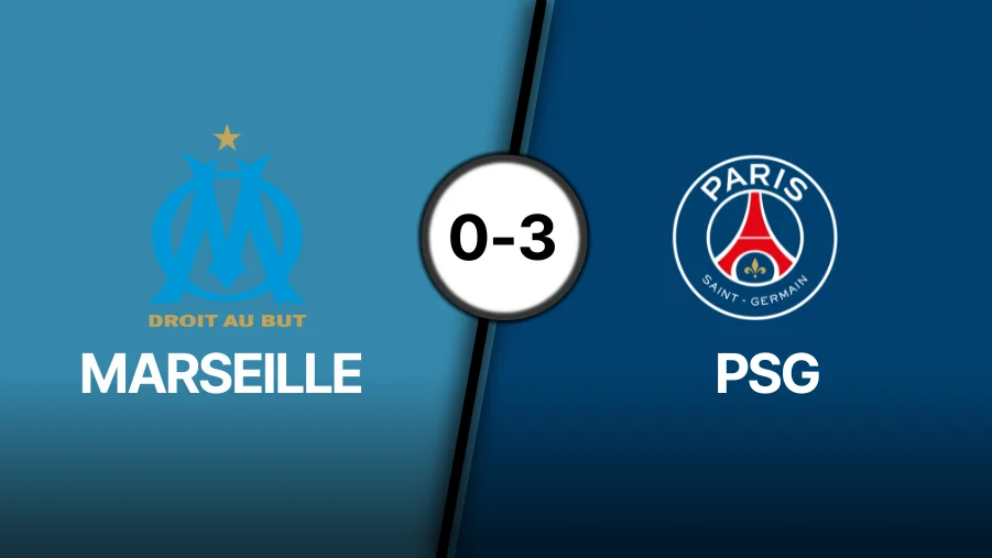 Marseille vs PSG Player Ratings as PSG trounce arch rivals