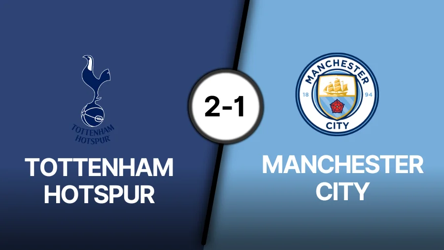 Tottenham Hotspur vs Manchester City Player ratings