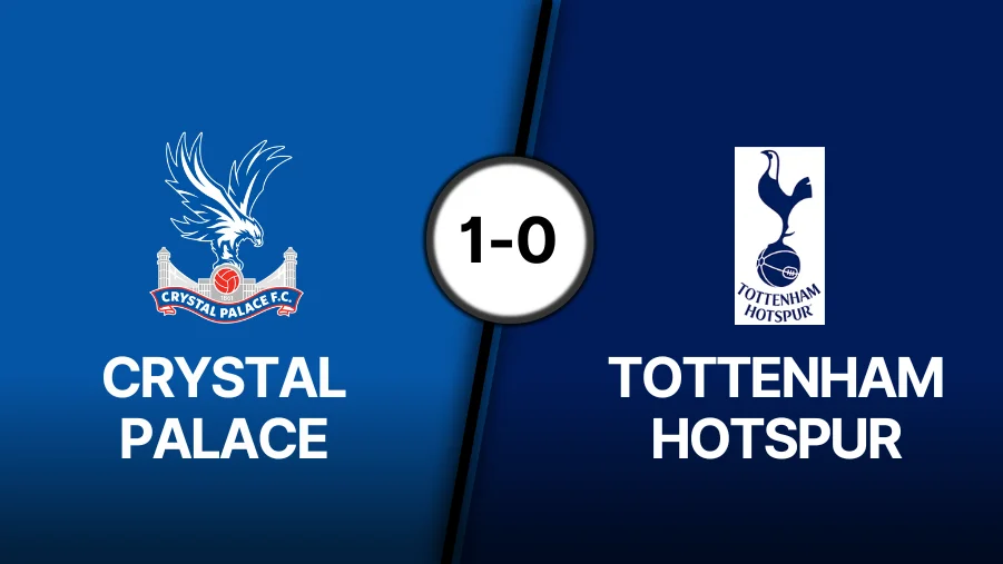 Crystal Palace vs Tottenham Hotspur Player Ratings